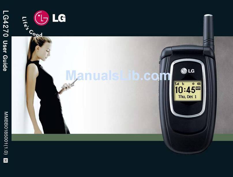 LG LG4270 User manual
