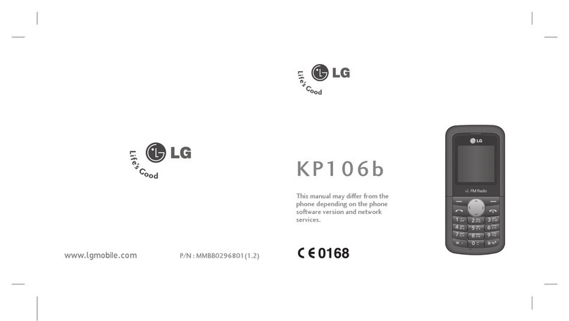 LG KP106b user guide