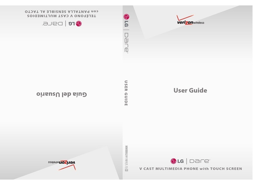 LG Dare User manual