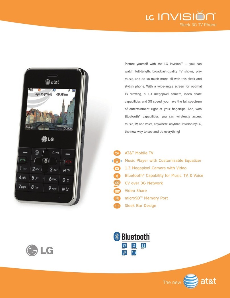 LG Invision User manual