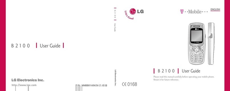 LG B2100 User manual