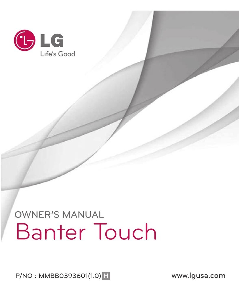 LG Banter Touch MMBB0393601 User manual