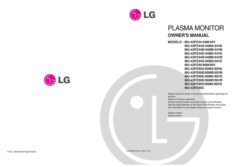 LG 44MA User manual