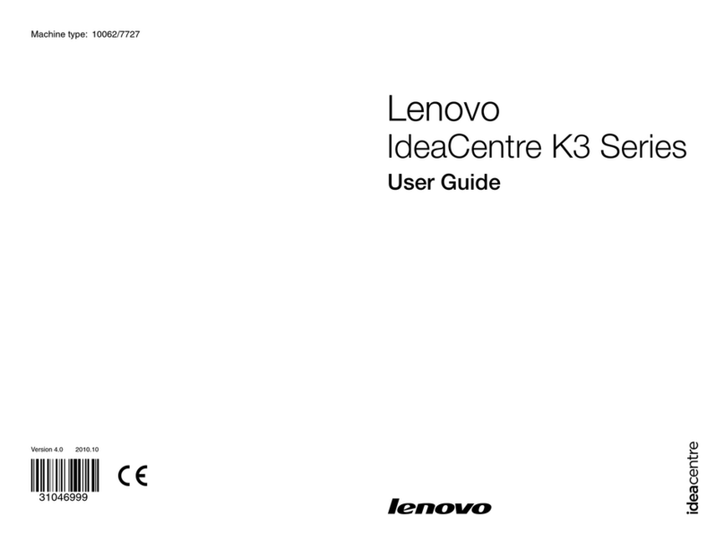Lenovo IDEACENTRE K3 User manual