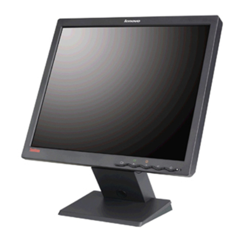 Lenovo L174 - ThinkVision - 17" LCD Monitor User manual