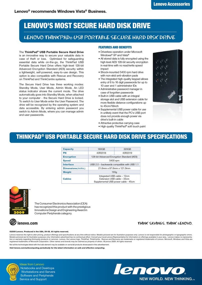 Lenovo ThinkPad 43R2018 User manual