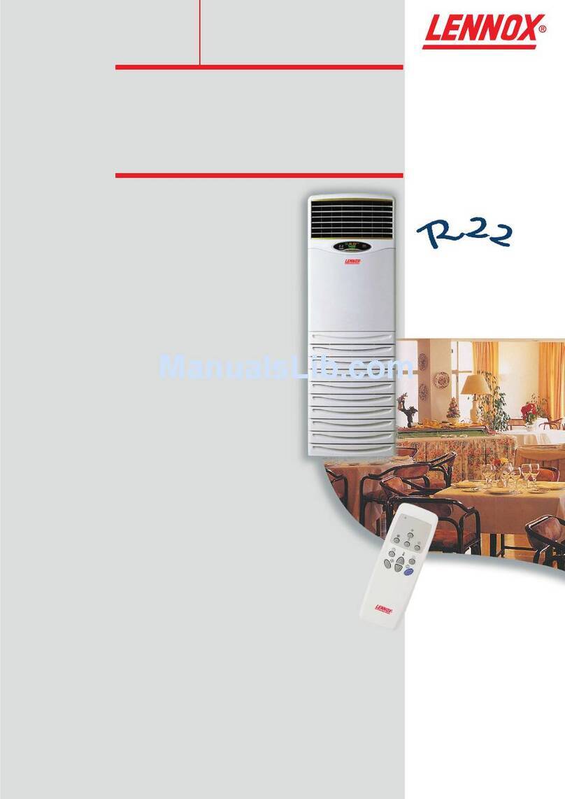 Lennox R22 User guide