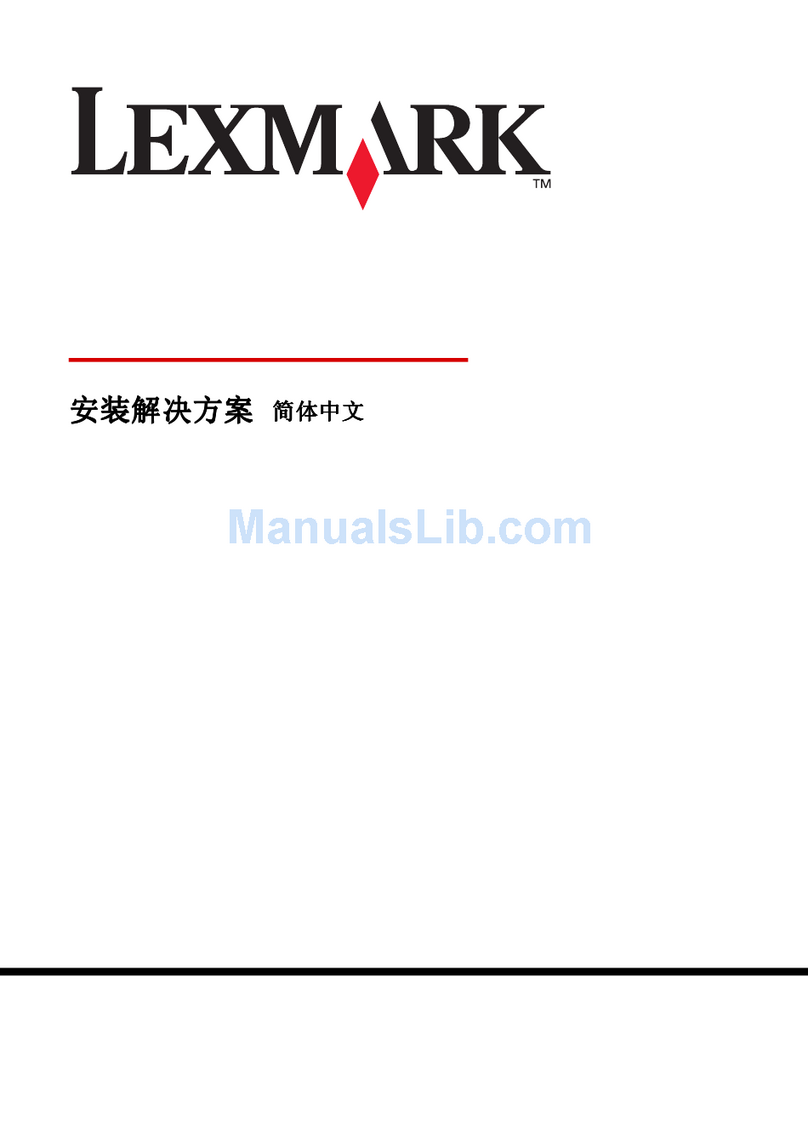 Lexmark 810 Series User manual