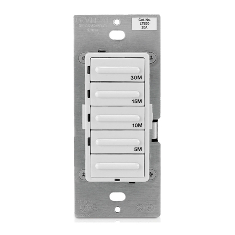 Leviton DECORA LTB02 installation instructions