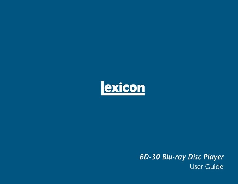 Lexicon BD-30 user guide