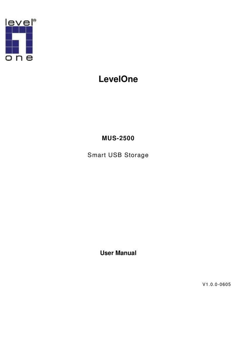 LevelOne MUS-2500 user manual