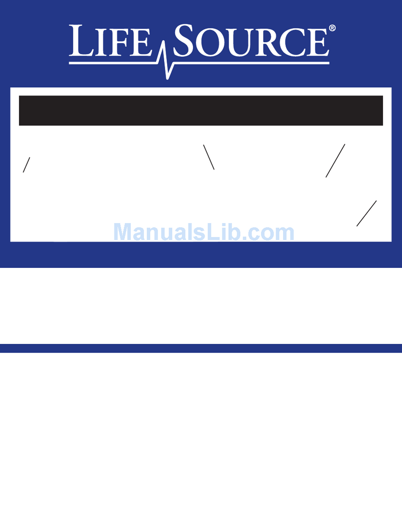 LifeSource DT-607 Manual