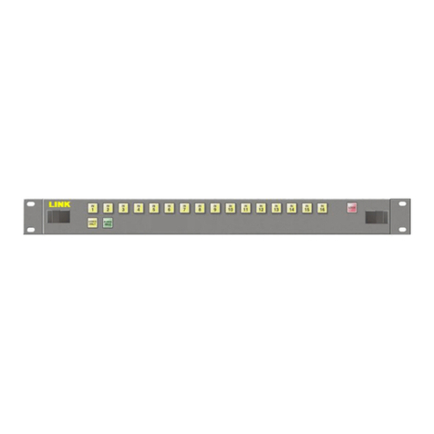 Link electronics 861-XL161L Specification sheet Link electronics 861-XL161L Specification sheet