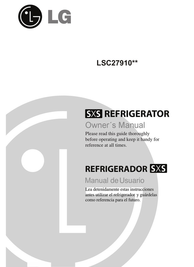 LG LSC27910 Series User manual