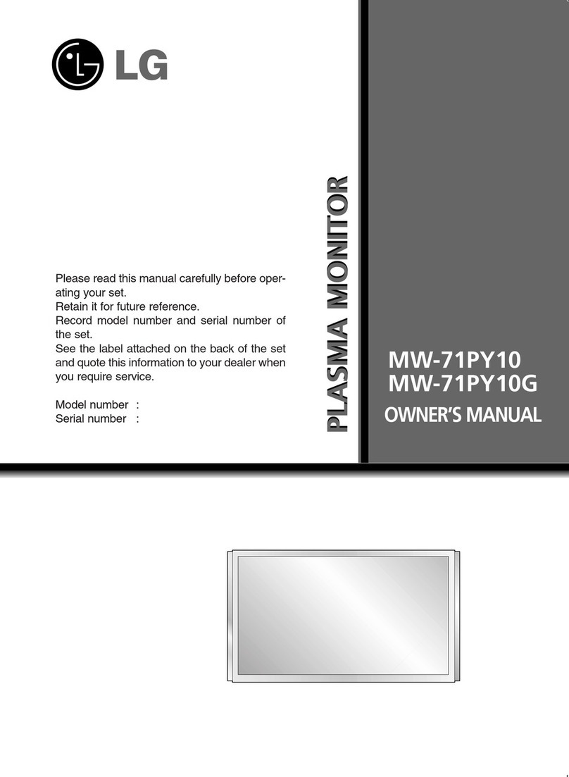 LG MW 71PY10 User manual