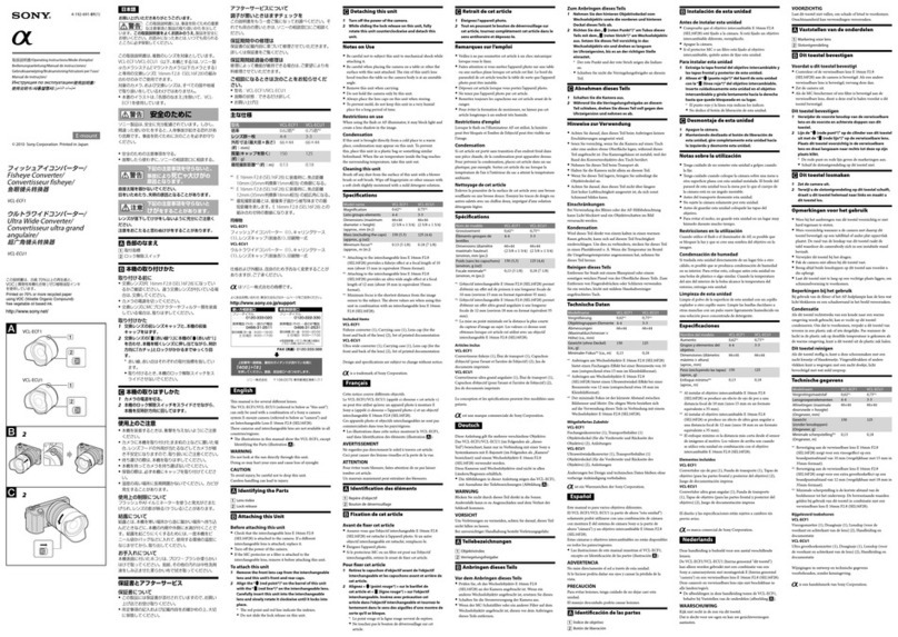 Sony VCL-ECF1 User manual