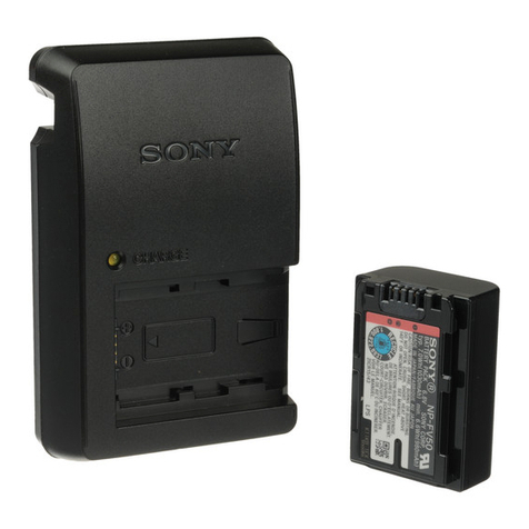Sony ACC-TCV5 User manual Sony ACC-TCV5 User manual