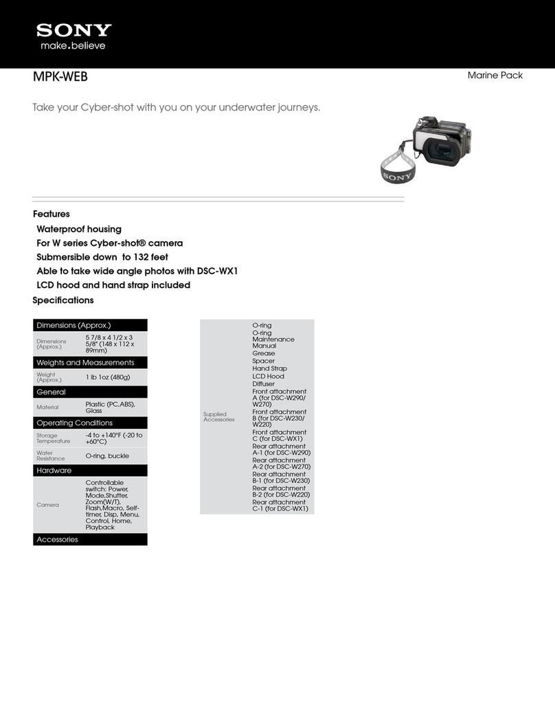 Sony MPK-WEB User manual