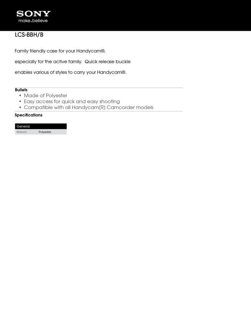 Sony LCS-BBH User manual