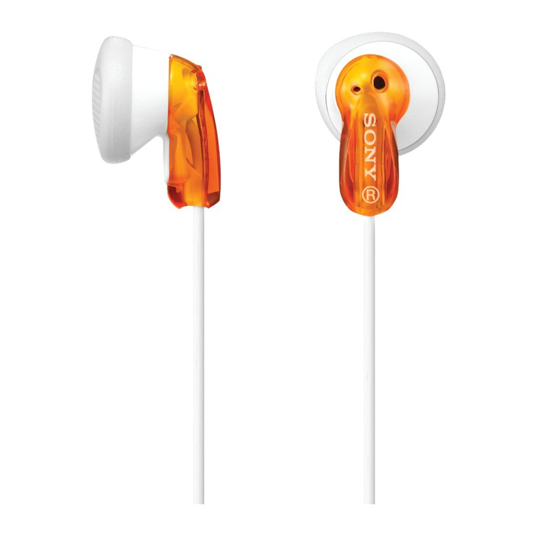 Sony MDR-E9LP/ORG Specifications