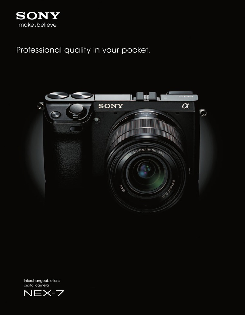 Sony NEX-7 &alpha User manual