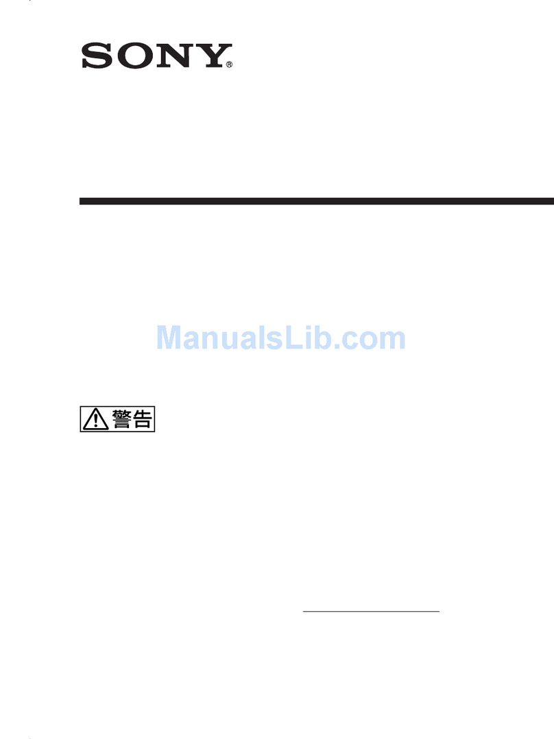 Sony UNA-EN1 User manual