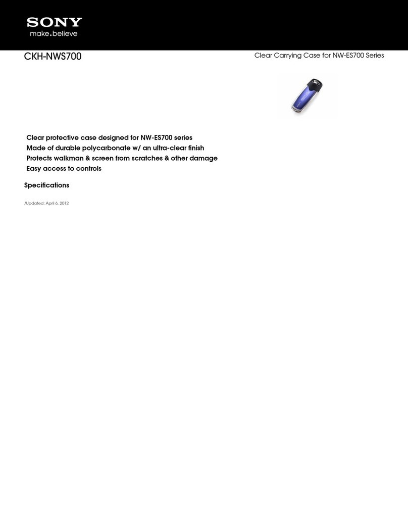 Sony CKH-NWS700 Specifications