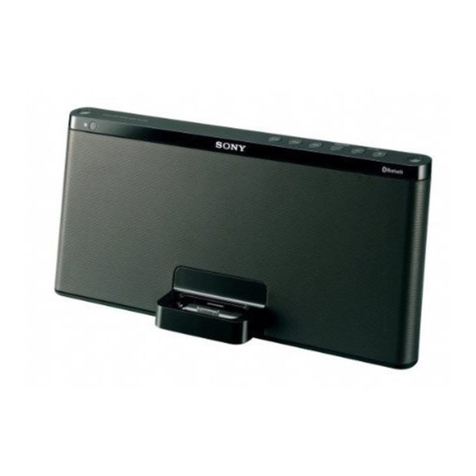Sony RDP-X60iP User manual