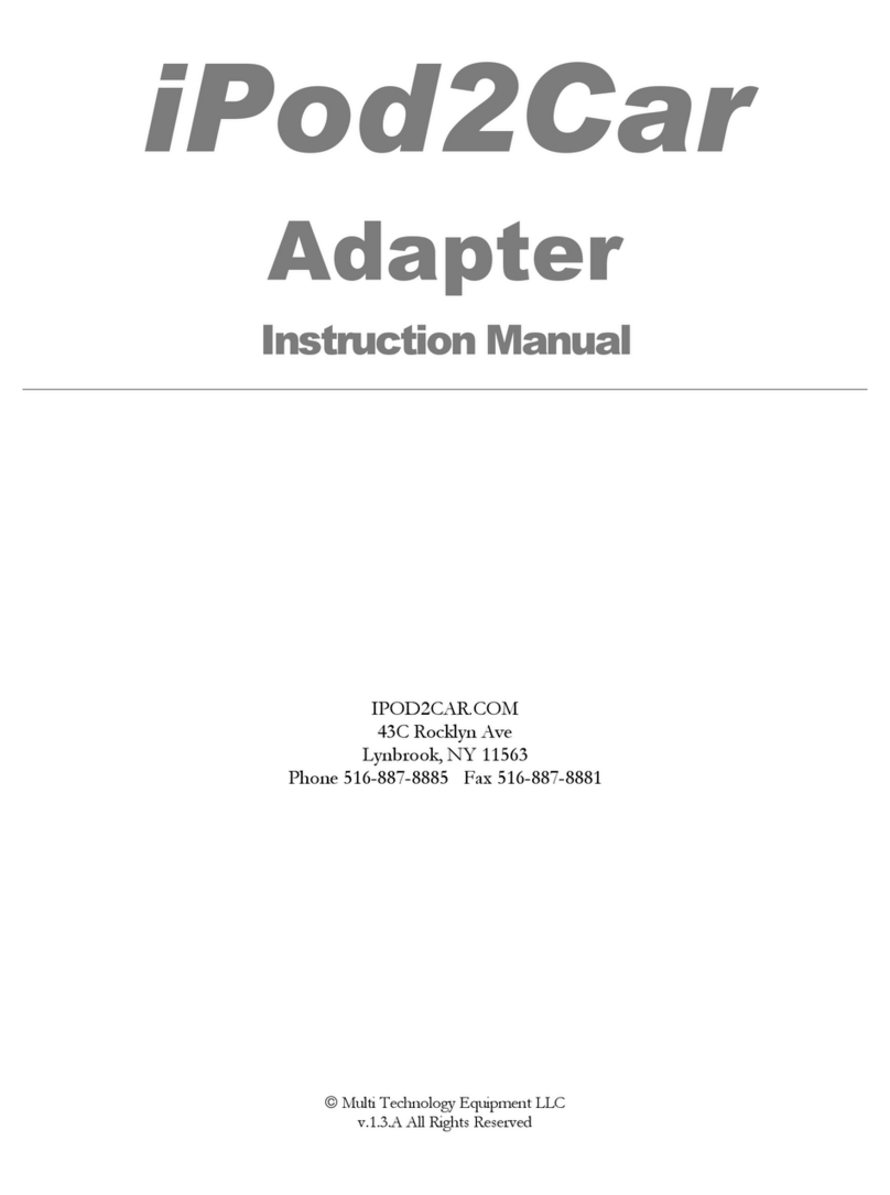 Peripheral Electronics iPod2car instruction manual