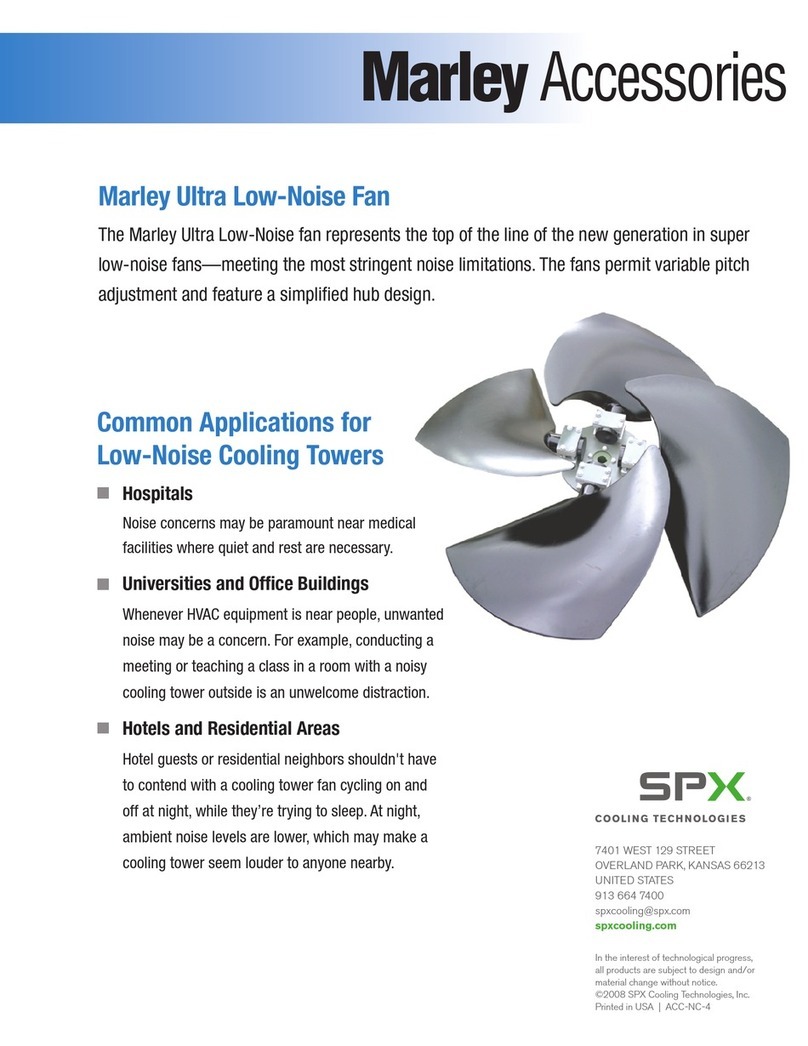 SPX Cooling Technologies Marley Ultra Low-Noise Fan ACC-NC-4 brochure