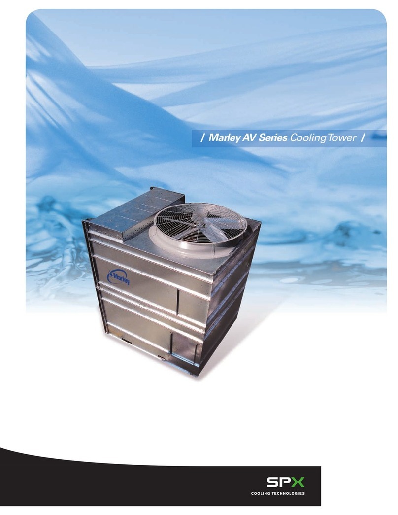 SPX Cooling Technologies MarleyAV Series User manual