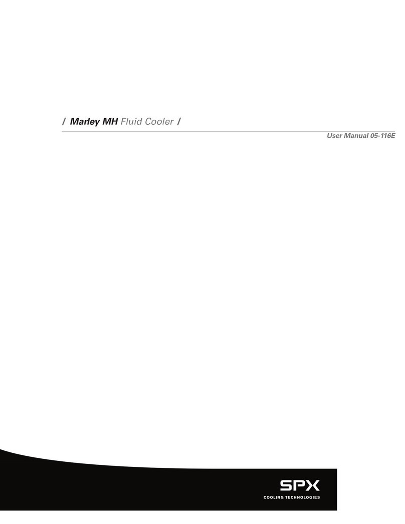 SPX Cooling Technologies Marley MH 05-116E user manual