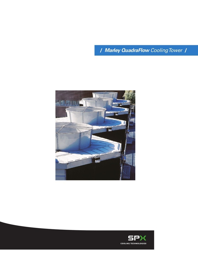 SPX Cooling Technologies Marley QuadraFlow Marley QuadraFlow User manual