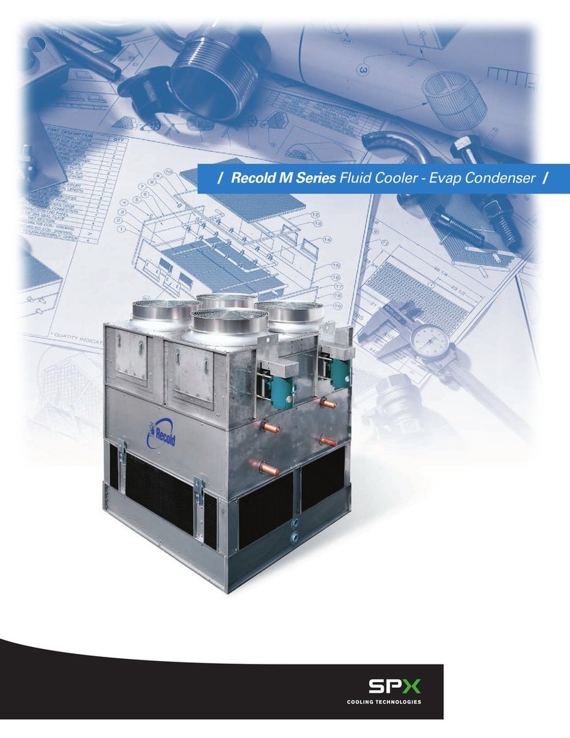 SPX Cooling Technologies Fluid Cooler-Evap Condenser Recold M brochure