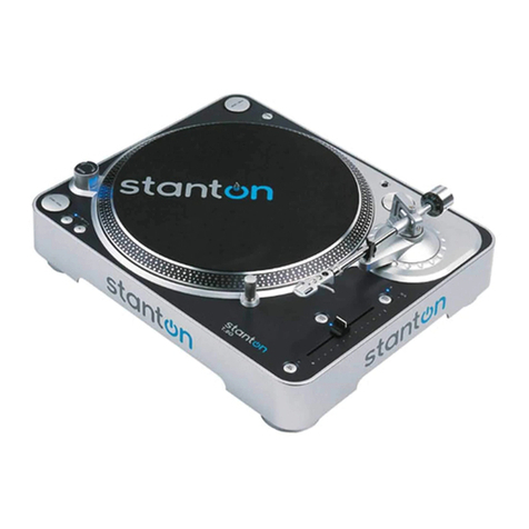 Stanton T.8O User manual