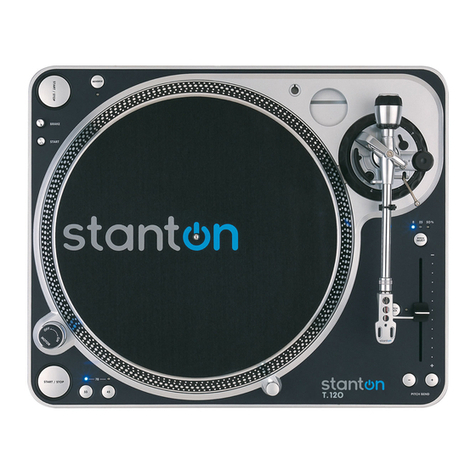 Stanton T.12O User manual