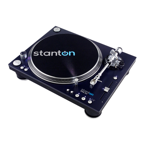 Stanton STR8-150 User manual