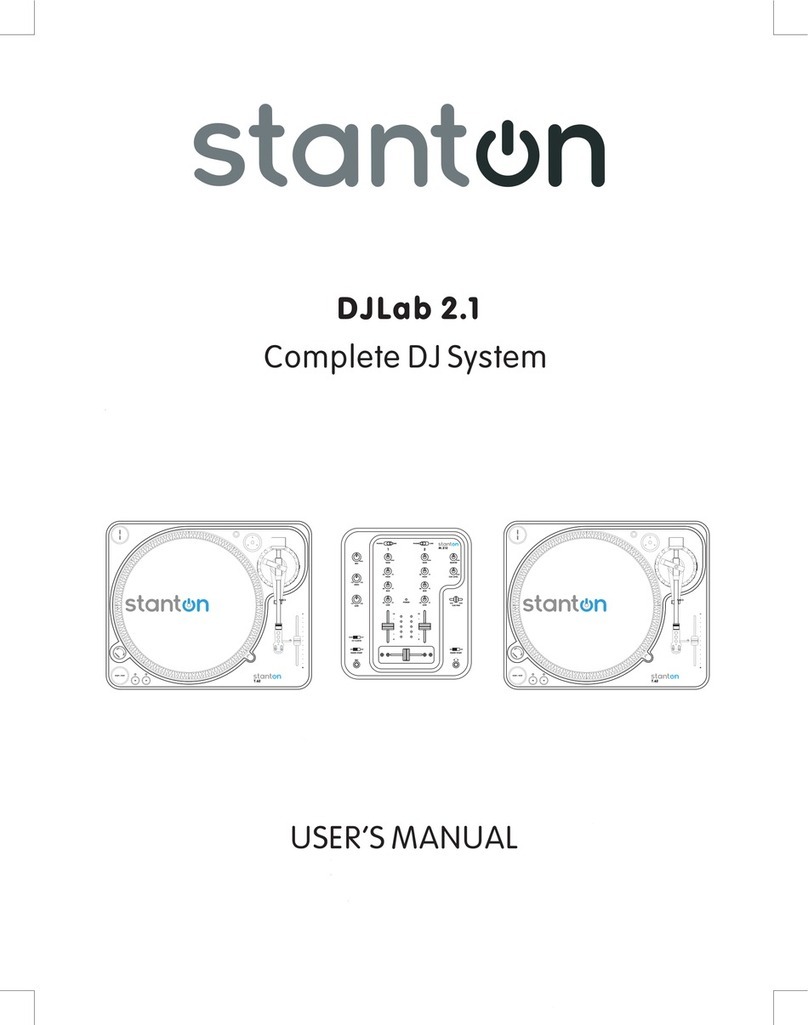 Stanton Complete DJ System DJLab 2.1 user manual