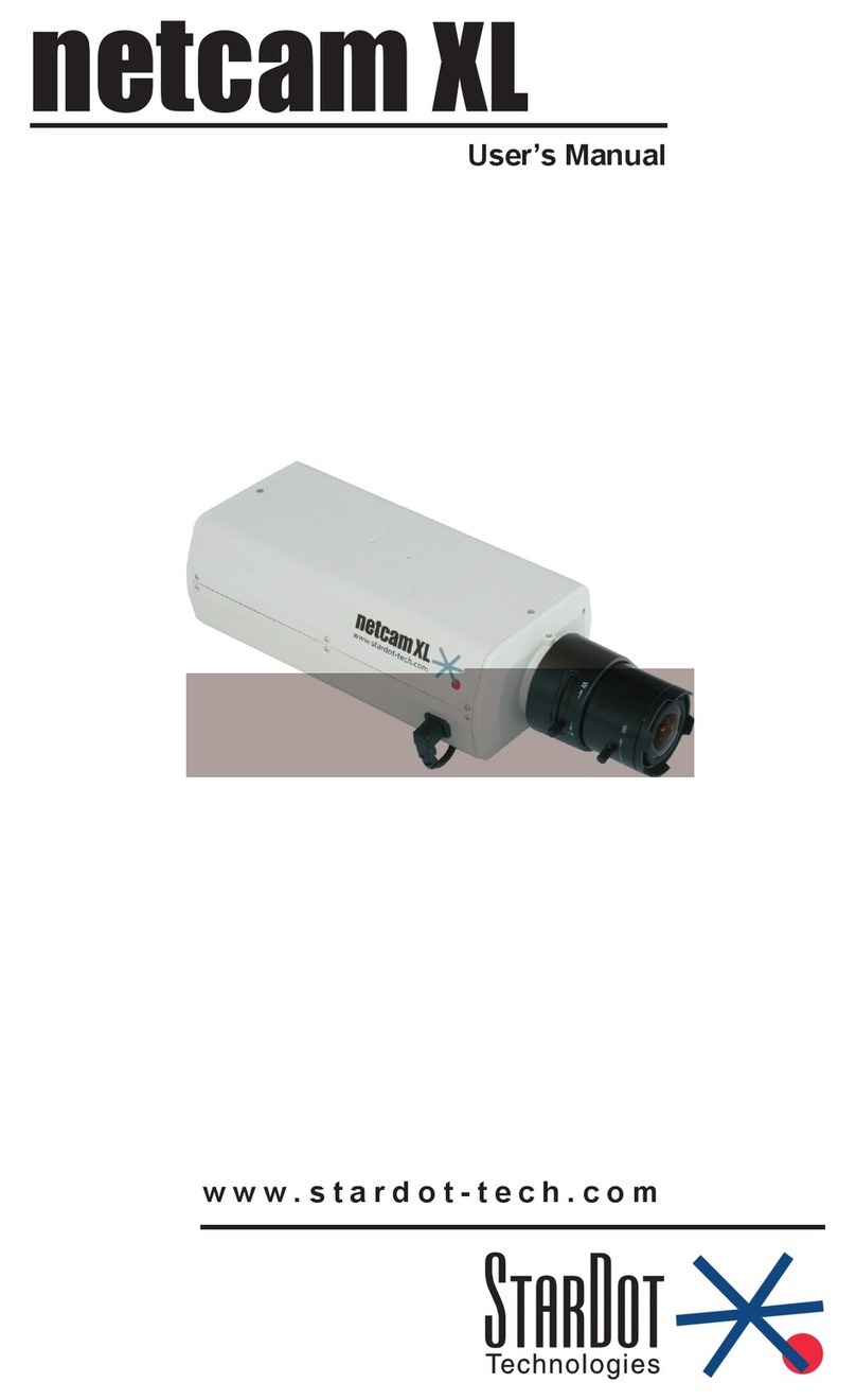 StarDot Technologies NetCam XL user manual