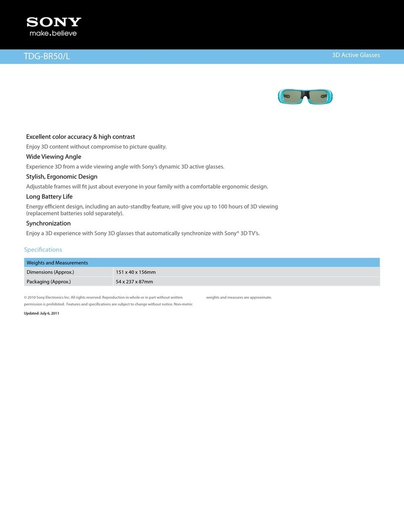 Sony TDG-BR50/L User manual