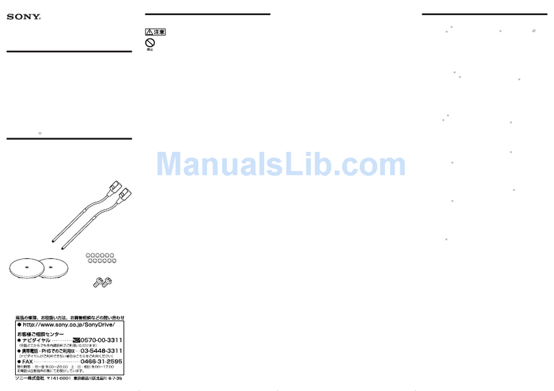Sony WS-FV10DSC/S operating instructions