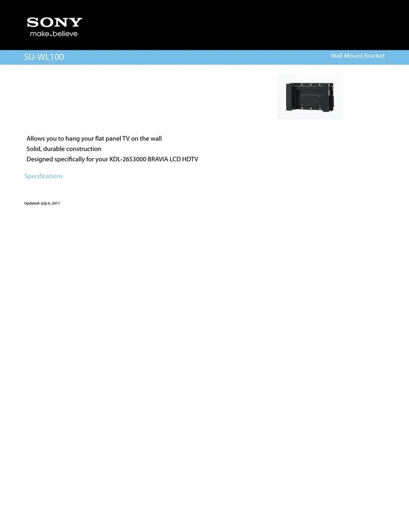 Sony SU-WL100 Specifications