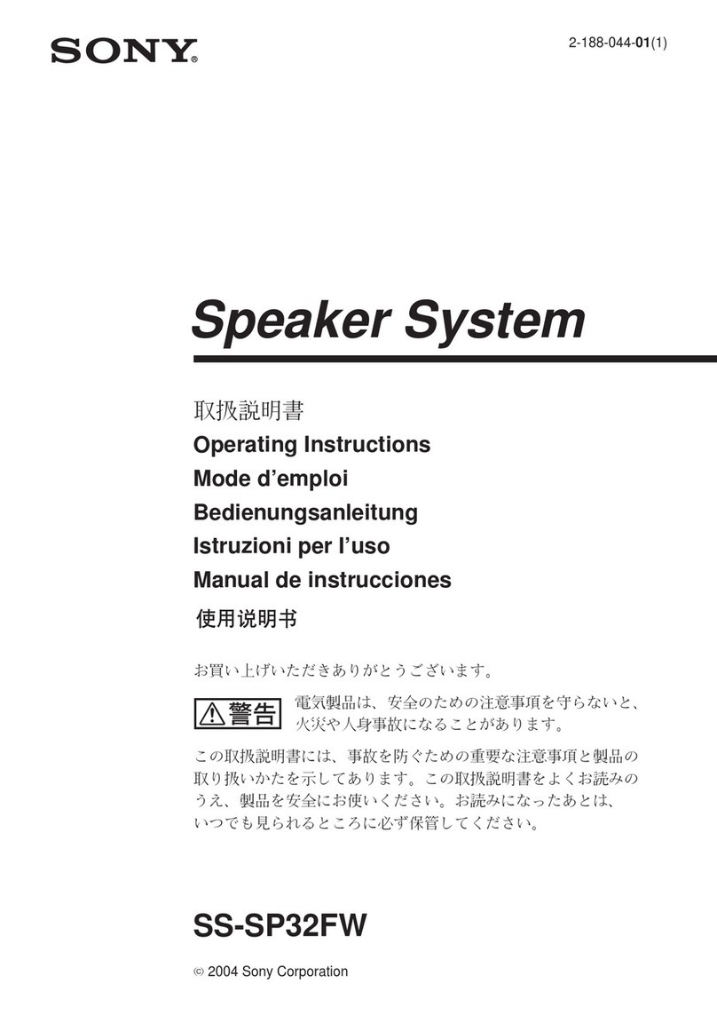 Sony FWD-32LX1 User manual