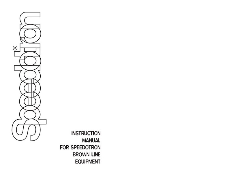 Speedotron Brown Line Equipment User manual