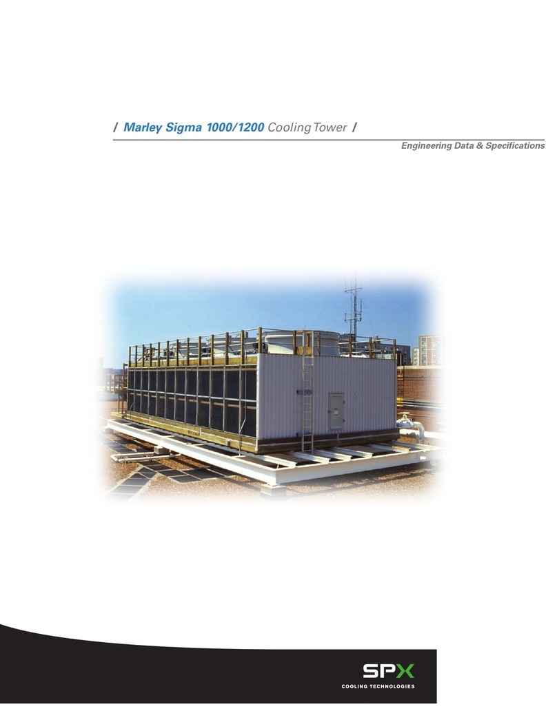 SPX Cooling Technologies 1000 Engineering Data & Specifications