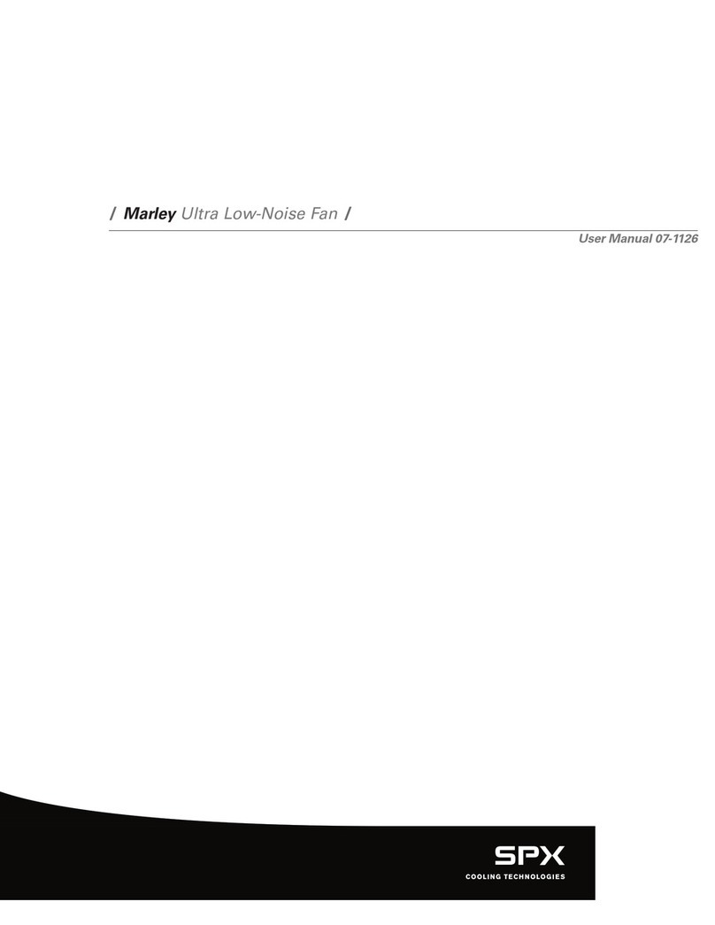 SPX Cooling Technologies MARLEY 07-1126 user manual