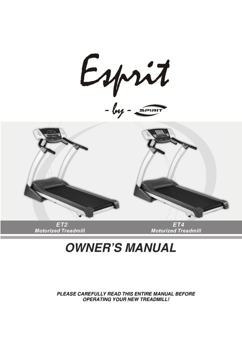 ESPRIT Esprit ET2 owner's manual