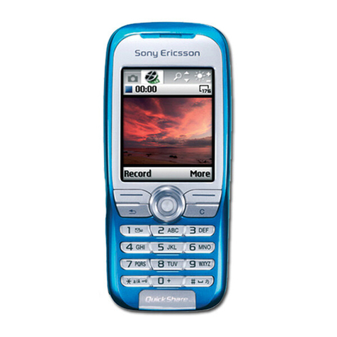 Sony Ericsson K500 Series User manual