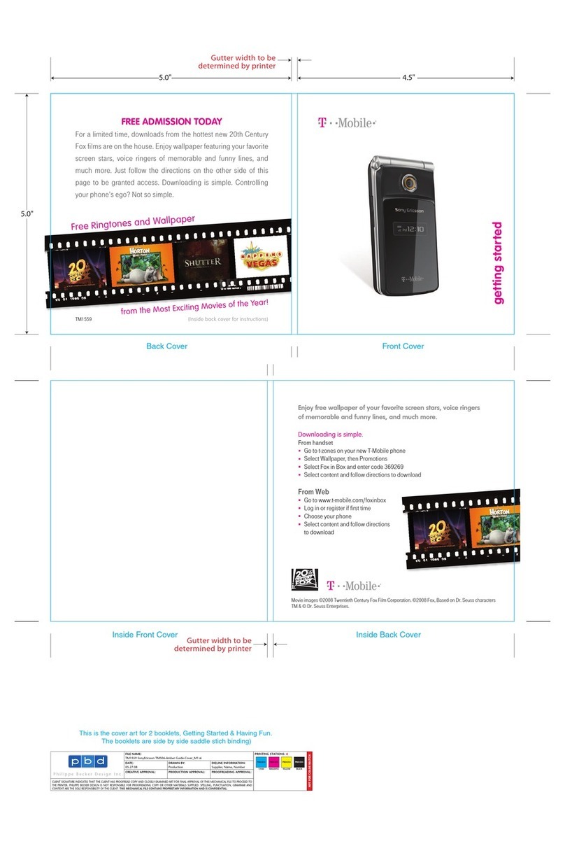 Sony Ericsson Amber TM1515 User manual