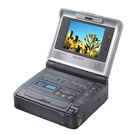Sony Video Walkman GV-D800 User manual